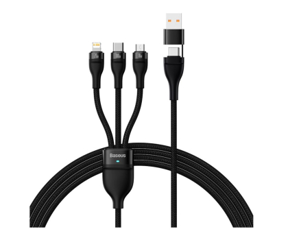 Kabel BASEUS Kabel USB 3w1 Flash Series 100W 1.2m CASS030101